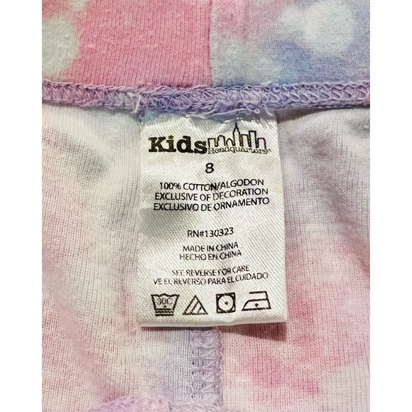 Kids Headquarters unicorn summer two-piece pajama set in a girl’s size 8 - Picture 7 of 8